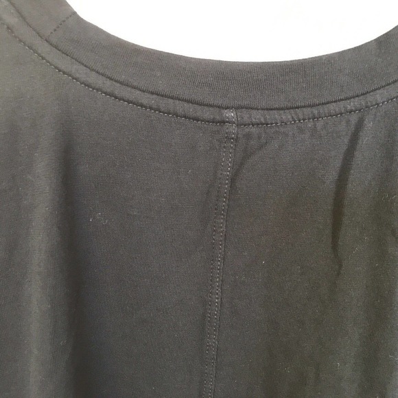 A New Day T Shirt SzM Boxy Black Short Sleeves Cropped NWOT - Picture 8 of 9